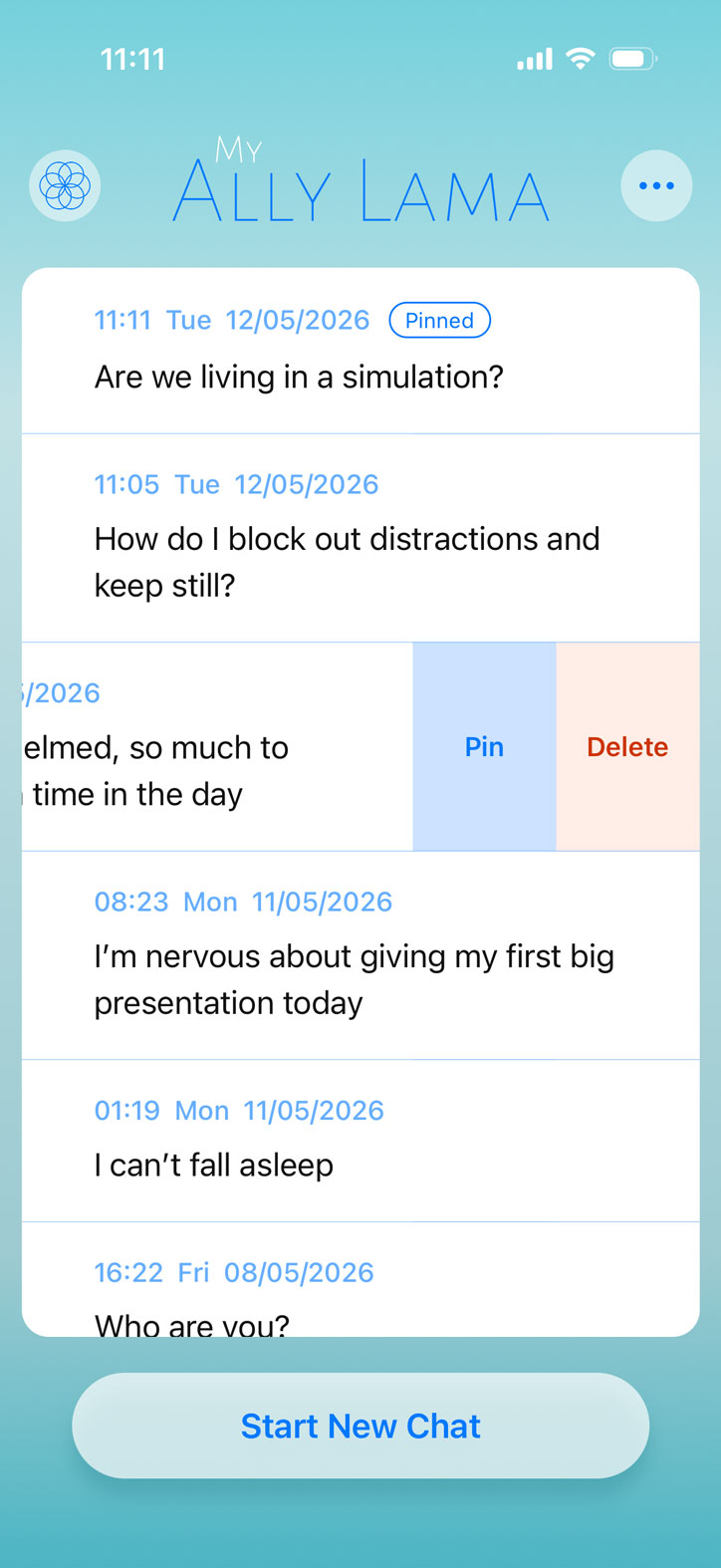 Ally Lama conversations